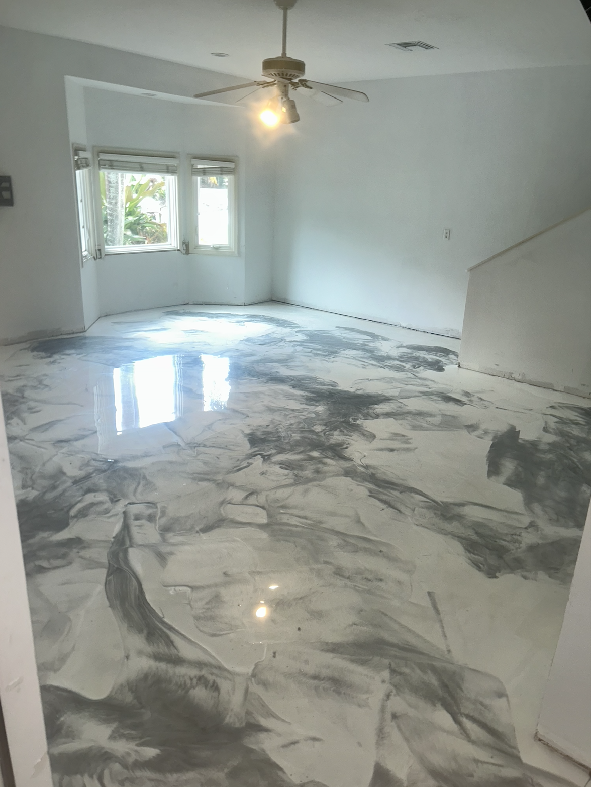 Metallic epoxy gallery image placeholder