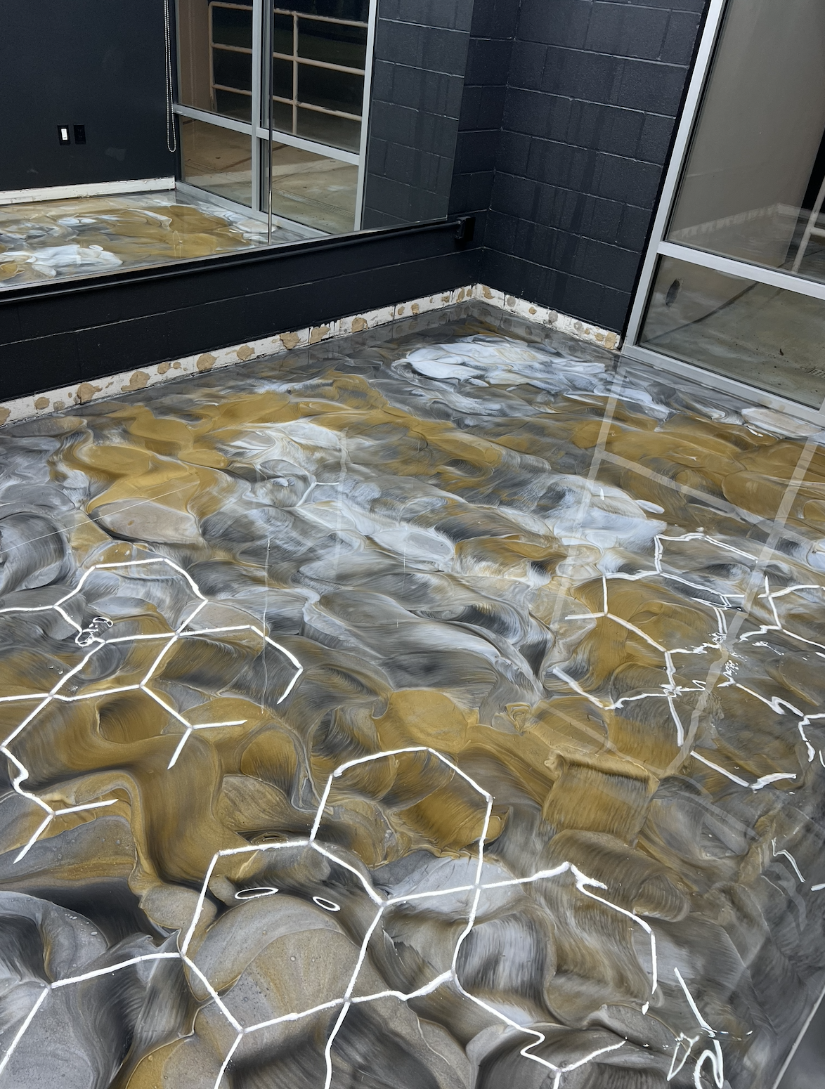 Metallic epoxy gallery image placeholder